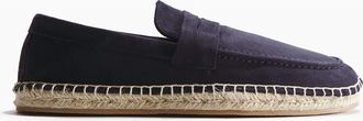 H&M Espadrilles in Navy Blue at Nordstrom, Size 11.5