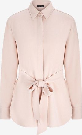 Kiton Cr&ecirc;pe-Hemd mit Schluppe