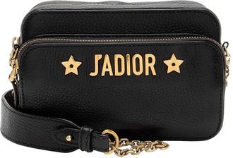 Dior Black Calfskin Jadior Camera Bag (Authentic Pre-Loved)