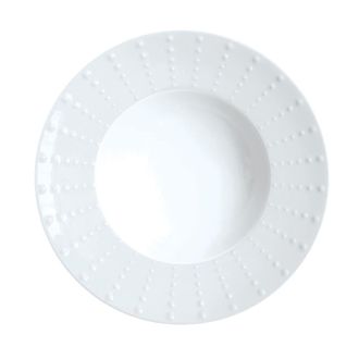 Medard De Noblat Plato de sopa (x6) Porcelana de Limoges Blanco