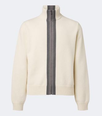 Gucci Wool zip-up sweater