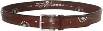 Alberto Luti 753/35 Riem - Heren - Riemen - Bruin - 115 CM - Leer - Accessoires