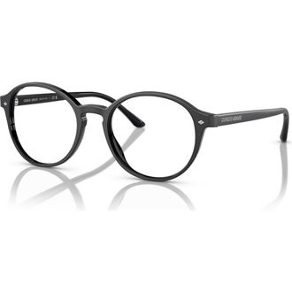 Giorgio Armani 49mm Phantos optical glasses in Black at Nordstrom
