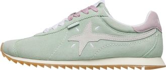 W6YZ Tahiti-W Su&egrave;de Sneakers - Dames - Sneakers - Groen - 39 EU - Su&egrave;de - Schoenen