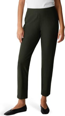 Eileen Fisher Slim Ankle Pants in Seaweed at Nordstrom, Size Xx-Small