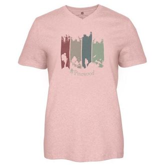 Pinewood Finnveden Recycled Outdoor T-Shirt T-Shirt f&uuml;r Damen | rosa