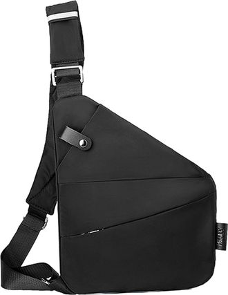 Generic Anti Theft Bags - Multi Pocket Chest Bag, Travel Purse, Lightweight Organizer Cross, Body Shoulder Pack Secure Storage | Hiking Cycling Jogging Outdoo