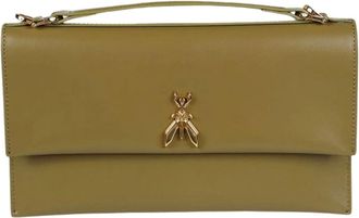 Patrizia Pepe Clutch Lizard - - Bags - Donna - Verde - ONE SIZE