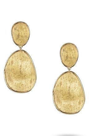Marco Bicego Lunaria Drop Earrings in Yellow Gold at Nordstrom