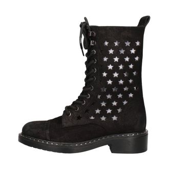Marc Ellis Velvetia Plus Lace-up Stivali - - Shoes - Donna - Nero - 36 EU