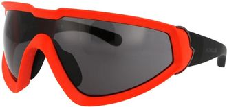 Moncler Wrapid Zonnebrillen - unisex - Zonnebrillen - Oranje - ONE Size - Accessoires