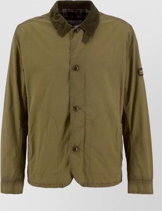 Barbour waxed cotton lightweight jacket