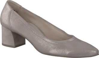 Paul Green Yvette Pointed Toe Pump in Cachemire Metallic Suede at Nordstrom, Size 10.5Us