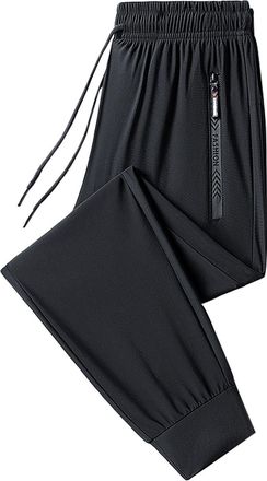 Generic Joggers for Women UK Elasticated Waist Sweatpants Solid Colour Drawstring Cuffed Jogging Pants Plus Size Lightweight Breathable Quick Dry Athletic Act