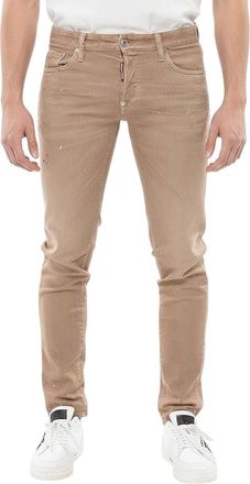 Dsquared2 Beige Slim Flat Front Pant