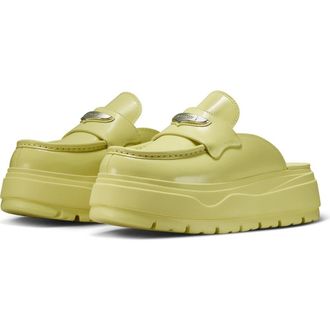 Nike Jordan Air Jordan Loafer Mule in Luminous Green/Silver at Nordstrom Rack, Size 8