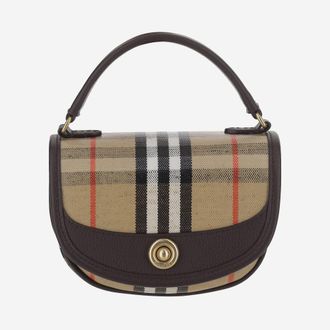 Burberry Brown Check Mini Shoulder Bag
