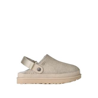 UGG Goldenstar Crackle Clog - Dames - Klompen - Beige - 37 EU - Schoenen
