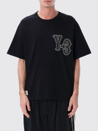 Yohji Yamamoto T-shirt in cotone con logo Y-3