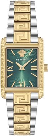 Versace Hellenyium Chrono Petite Watch - Heren - Horloges - Grijs - ONE Size - Accessoires