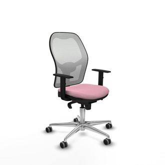 Piqueras y Crespo Piqueras-y-crespo Jorquera Silla De Oficina Tela Rosa