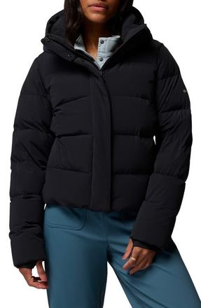 Columbia Amaze Puff Hooded Jacket in Black at Nordstrom, Size Large