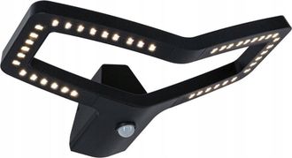 Paulmann Alara Aplique De Pared Led Negro Antracita