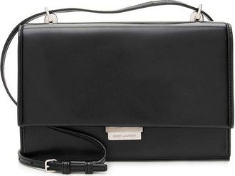 Saint Laurent Black Calfskin Babylone Small Shoulder Bag (Authentic Pre-Loved)