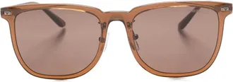 Emporio Armani Occhiali da sole squadrati - Marrone