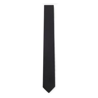 BOSS Italian-made tie in pure silk jacquard