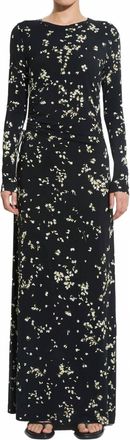 Christian Wijnants Destie Dress In Black Althaea