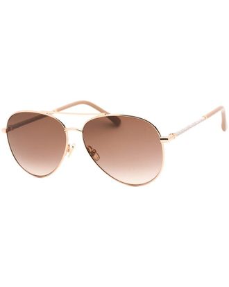 Jimmy Choo London Womens DEVAN/S 59mm Sunglasses