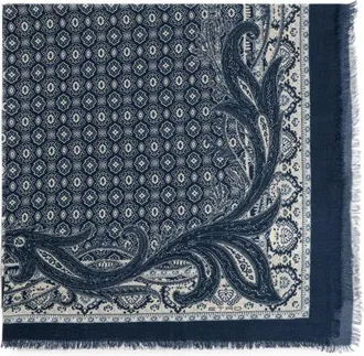 Etro Scarf Wool Maxa0012ak1bvx0883