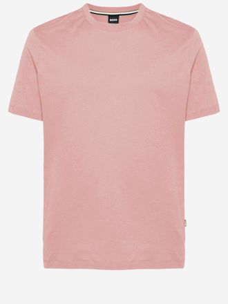 HUGO BOSS Cotton T Shirt With Logo