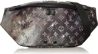 Louis Vuitton Pre-owned Womens Galaxy Print Belt Bag - Black Textile - One Size