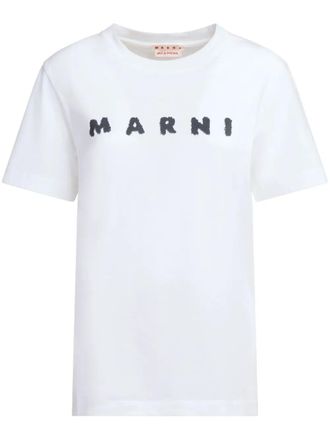 Marni T-Shirt Con Stampa-Donna