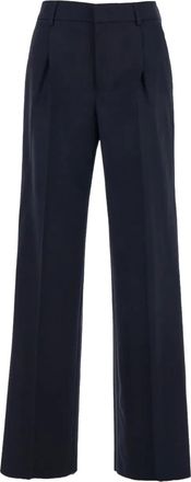 Pantaloni Torino Pantaloni plissé - Blu