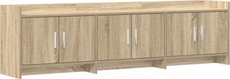vidaXL Mueble De Tv 168 X 33 X 47 Cm Roble Sonoma Madera De Ingenier&iacute;a Vidaxl
