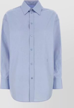 Saint Laurent oxford shirt long sleeves button cuffs hem