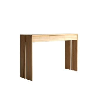 Tikamoon Consola de teca maciza