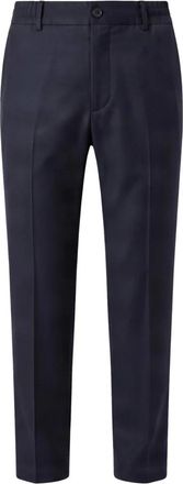 HUGO BOSS Heren, Broeken, Blauw, Maat: XL Katoen