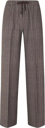 Circolo 1901 Pantaloni a palazzo - - Trousers - Donna - Marrone - XS
