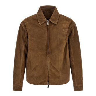 Giorgio Brato Relaxed Suede Jacket - male - Giorgio Brato - Leather Jackets - Brown - XL - Jackets
