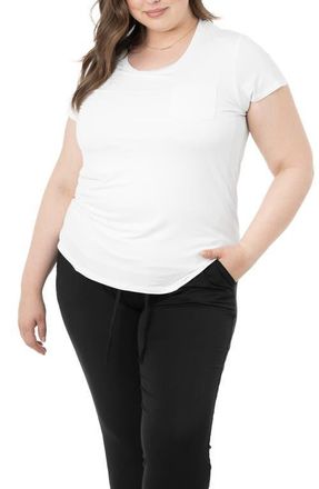 Kindred Bravely Everyday Maternity & Nursing T-shirt in White at Nordstrom, Size X-Small