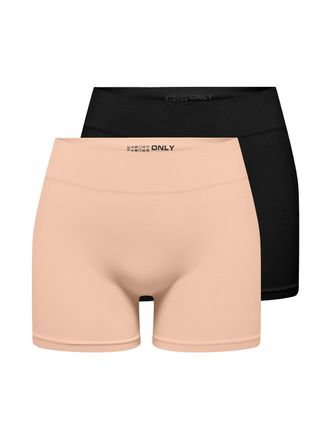 Only ONLVICKY S-LESS MINI SHORTS 2-PACK