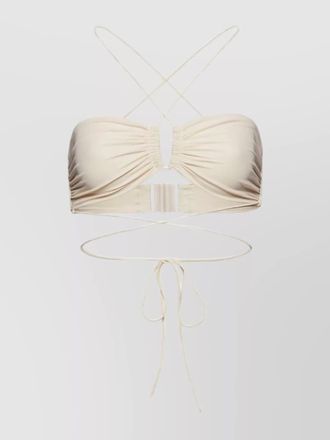 Magda Butrym bandeau bikini top