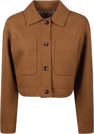 Max Mara Mxmutopia Jas - Dames - Jassen - Bruin - Maat: S Zijde
