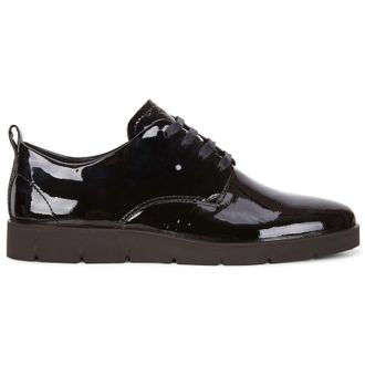 Ecco Ecco Bella Leather Womens Lace Up Shoes - Black - Size:UK 5-5.5