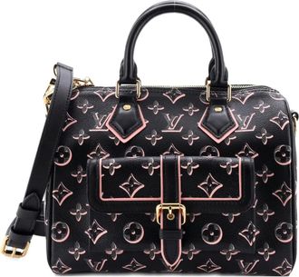 Louis Vuitton Speedy Bandouliere Bag Fall for You Monogram Canvas 25 satchel - Zwart