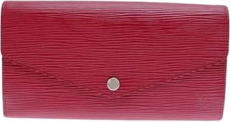 Louis Vuitton Pre-owned Leren Portemonnee - Dames - Vintage Accessoires - Roze - ONE Size - Leer - Vintage
